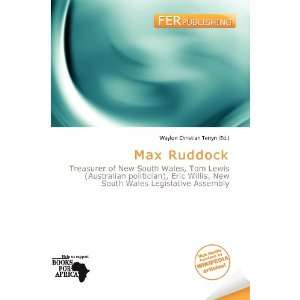    Max Ruddock (9786200826138) Waylon Christian Terryn Books