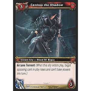 World of Warcraft Blood of Gladiators Single Card Canissa the Shadow 