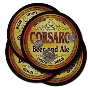  CORSARO Family Name Beer & Ale Coasters 