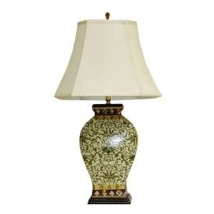    Classic Empress Pattern Shaded Table Lamp