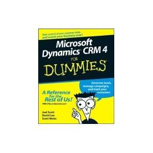 Microsoft Dynamics CRM 4 For Dummies [PB,2008] [Paperback]