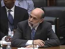 bernanke testifying before the house financial services committee 