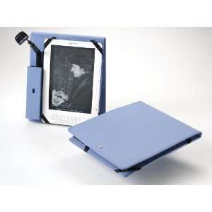  Periscope Flip Cover+Light for the Kindle DX in Steel Blue 