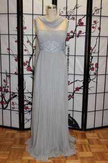   Fiesta Formal/Evening Dress BALI, size 16, gray color, NWT.  