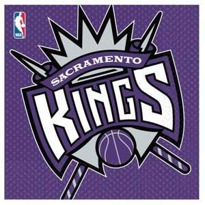  Sacramento Kings Paper Lunch Napkins (16 Pack) Toys 