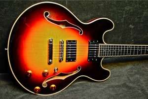 New EASTMAN T185 all Carved Semi Hollow Jazz Custom  