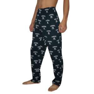 Mens MLB New York Yankees Cotton Thermal Sleepwear / Pajama Pants 