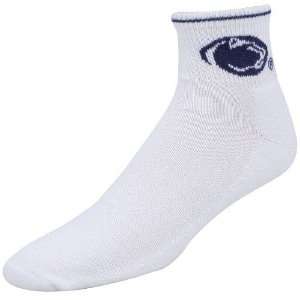  Penn State Nittany Lions White Mens 10 13 Ankle Socks 