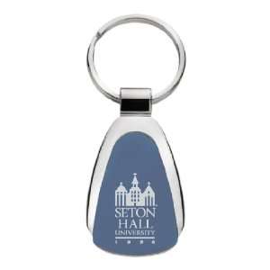 Seton Hall University   Teardrop Keychain   Blue