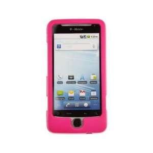  Rubber Coated Protector Cover Hot Pink For T Mobile G2 