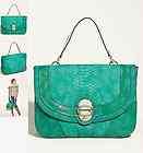 GUESS Cool Classic Medium Flap Jade Handbag NWT  