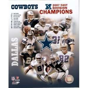 Dallas Cowboys 2007 NFC East Champs 8x10  Sports 