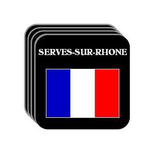  France   SERVES SUR RHONE Set of 4 Mini Mousepad 