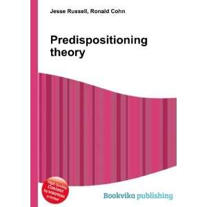  Predispositioning theory Ronald Cohn Jesse Russell Books