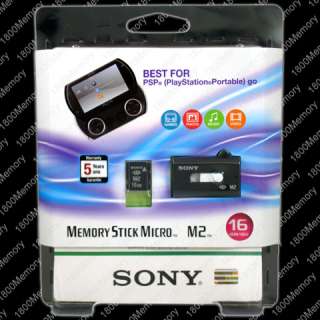GENUINE SONY 16GB Memory Stick Micro M2 Ericsson PSP Go  