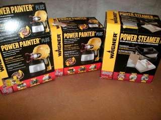 WAGNER POWER PAINTER PLUS AND POWER STEAMER 705  