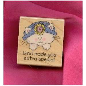  God Made You Rubber Stamp Arts, Crafts & Sewing