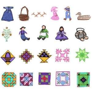   Embroidery Machine Designs CD Amish Country CraftI