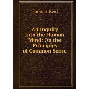   the human mind on the principles of common sense Thomas Reid Books