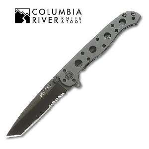  Columbia River Folding Knife Serrated M16 Compact EDC 