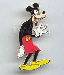 part of the Real Series shows Goofy dressed as Mickey Mouse with 