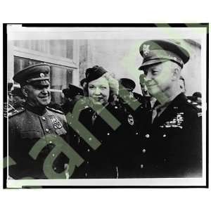   1945 Kathryn Cravens Eisenhower Marshal George Zhukov