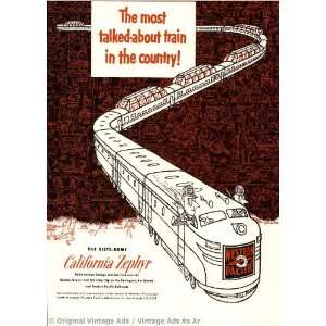  1953 California Zephyr The most talked about train in the 