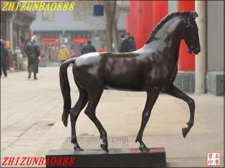   ART Classic pure 100% Bronze India Marwari Horse race Sculpture  