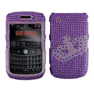 Imperial Crown Rubberized Hard Protector Case For Blackberry 8520/8530 