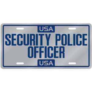  New  Usa Security Police  License Plate Occupations 