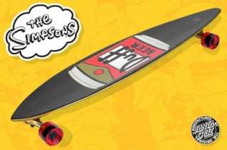 Santa Cruz Simpsons Duff Pintail Cruzer Skateboard (9.9 X 43.5 Inch)