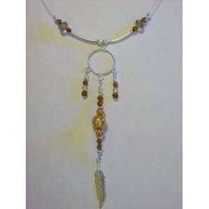 Swarovski Crystal Necklace Indian Maiden