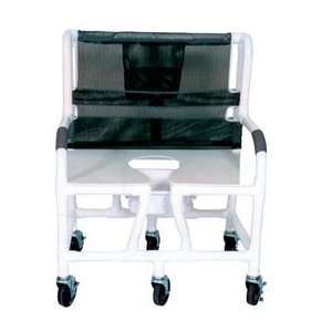   Shower/Commode Chair With Footrest and Padded Seat   Model 559348