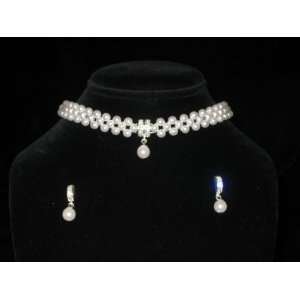   Tiara Crystal Rhinestone Jewelry Set Wedding Veil 01 