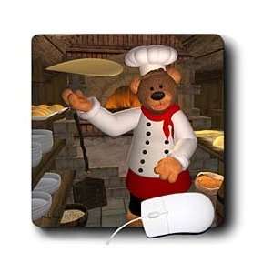  BK Dinky Bears Cartoon Cuisine   Pizza Baker   Mouse Pads 