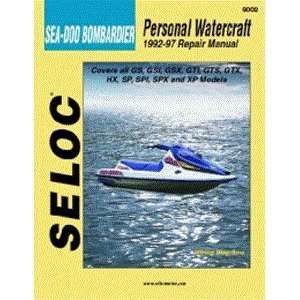  Seloc Service Manual   Sea Doo/Bombardier   1992 97 