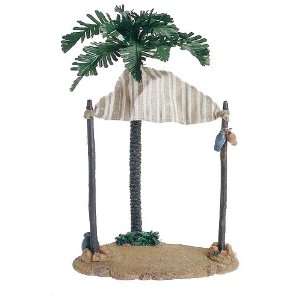   of 2 Fontanini 5 Servants Tents with Palm Trees #55550