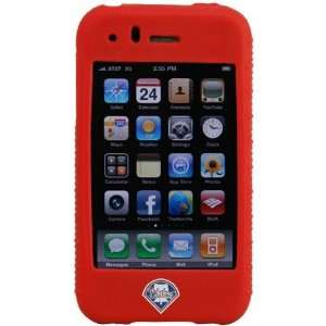   Philadelphia Phillies Red MLB Silicone iPhone Cover