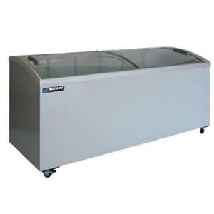   cu ft Chest Freezer With Curved Glass Sliding Doors