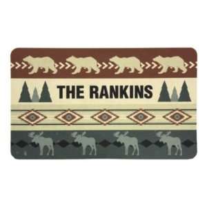   Personalized Cushion Floor Mat   Call of the Wild