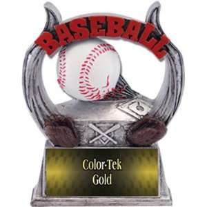  Hasty Awards 6 Custom Baseball Ultimate Resin Trophy GOLD 