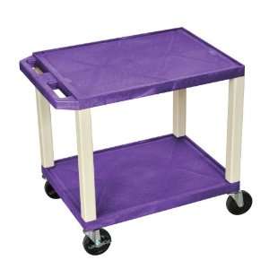  H. Wilson Multipurpose Utility Cart Purple and Putty 
