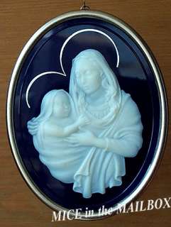 MOTHER and CHILD~1983~Hallmark Ornament~Mary/Jesus/Madonna~No Box 