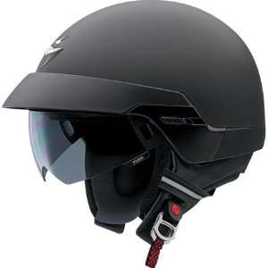  Scorpion EXO 100 Solid Half Helmet Medium  Black 