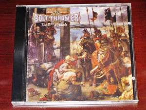 Bolt Thrower IVth Crusade CD Earache Recs MOSH70CD NEW 5018615107026 