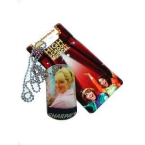  High School Musical Mirror Backed Dog Tag Necklace 