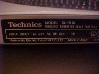 Technics SL B210 DC Servo Automatic Turntable System  