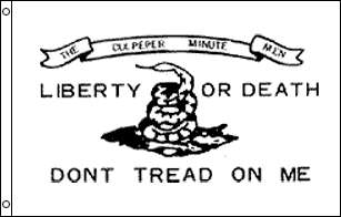 Historic Liberty or Death Culpepper Minutemen 3x5 Flag  