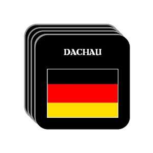  Germany   DACHAU Set of 4 Mini Mousepad Coasters 