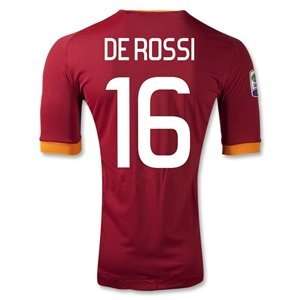  Kappa AS Roma 11/12 DE ROSSI Home Soccer Jersey Sports 